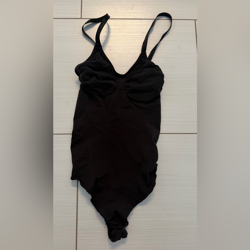 Skims Black bodysuit